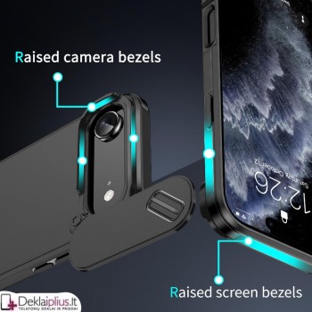 Smūgiams atsparus dėklas su kameros apsauga (Apple Iphone Air) Smūgiams atsparus dėklas su kameros apsauga (Apple Iphone Air)